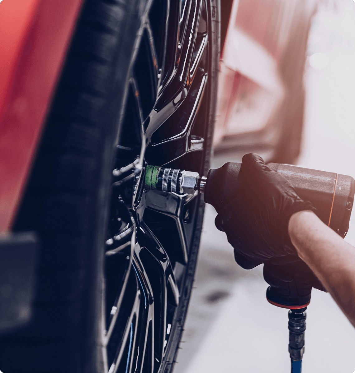 Däckskifte — tire change service